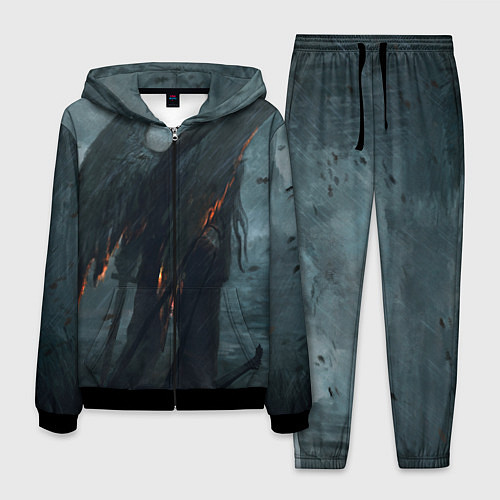 Мужской костюм Leos Падший Ангел Одиночества / 3D-Черный – фото 1