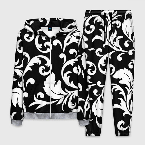 Мужской костюм Minimalist floral pattern / 3D-Меланж – фото 1