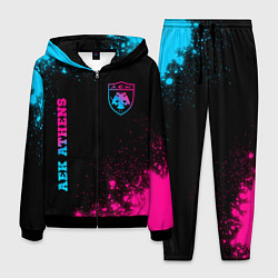 Костюм мужской AEK Athens - Neon Gradient, цвет: 3D-черный