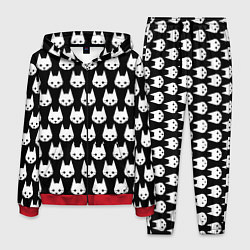 Костюм мужской Stray Pattern, цвет: 3D-красный