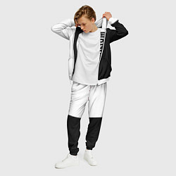 Костюм мужской MINIMALISM - BLACK AND WHITE, цвет: 3D-белый — фото 2