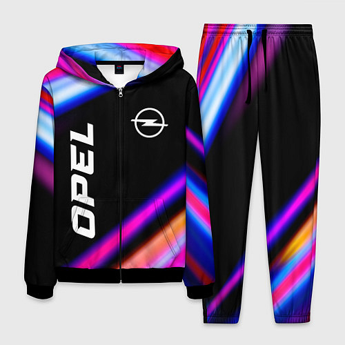 Мужской костюм Opel speed lights / 3D-Черный – фото 1