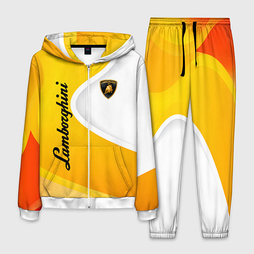 Мужской костюм Lamborghini : sport / 3D-Белый – фото 1