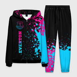 Костюм мужской Everton - neon gradient: по-вертикали, цвет: 3D-черный