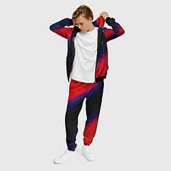 Костюм мужской BYD красный карбон, цвет: 3D-черный — фото 2