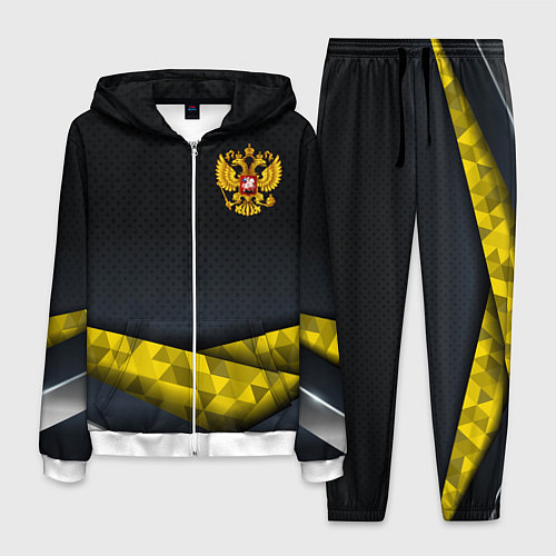 Мужской костюм Золотой герб black gold / 3D-Белый – фото 1