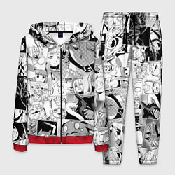 Костюм мужской Да я паук и что с того pattern, цвет: 3D-красный