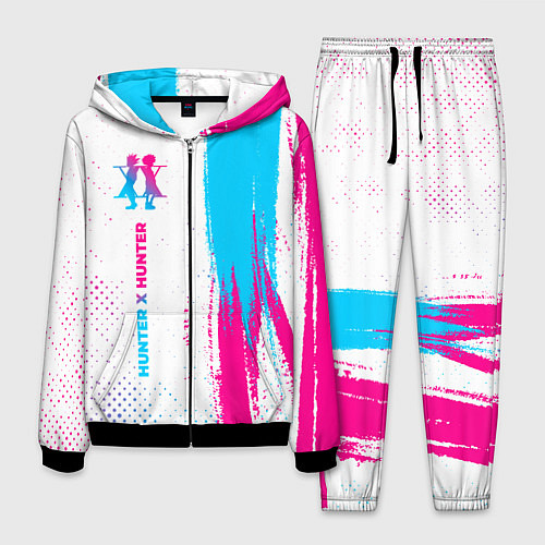 Мужской костюм Hunter x Hunter neon gradient style: по-вертикали / 3D-Черный – фото 1