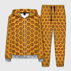 Костюм мужской Volumetric honeycombs, цвет: 3D-меланж