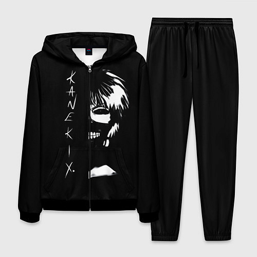 Мужской костюм Tokyo Ghoul Kaneki Ken - anime / 3D-Черный – фото 1
