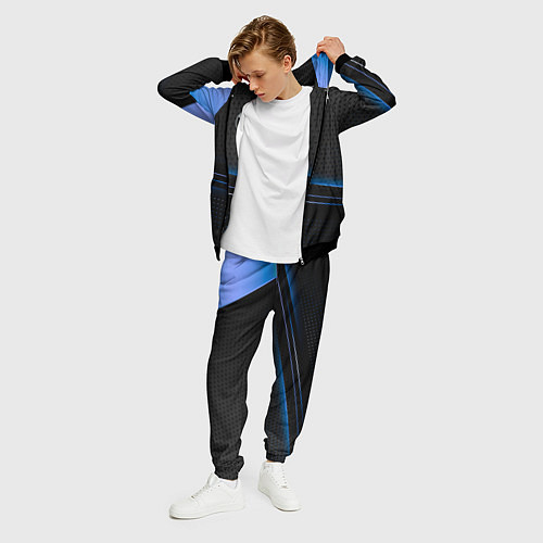 Мужской костюм Bmw abstraction / 3D-Черный – фото 3