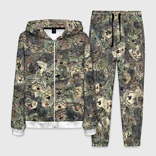 Мужской костюм Мануловый камуфляж / 3D-Белый – фото 1