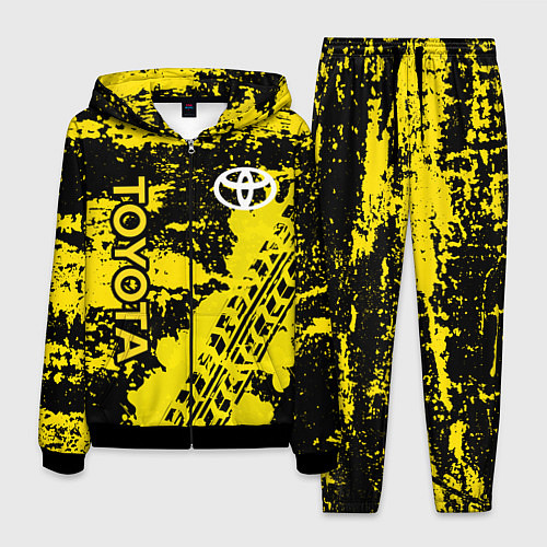 Мужской костюм TOYOTA / 3D-Черный – фото 1