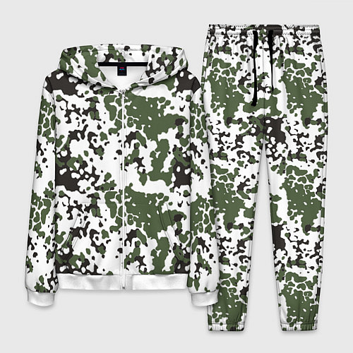 Мужской костюм Камуфляж M-84 Snow / 3D-Белый – фото 1