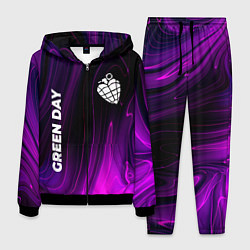 Костюм мужской Green Day violet plasma, цвет: 3D-черный