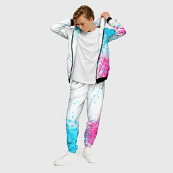Костюм мужской Ajax neon gradient style: по-вертикали, цвет: 3D-черный — фото 2