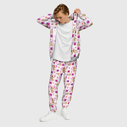 Костюм мужской Сонный ленивец с подушками, цвет: 3D-меланж — фото 2