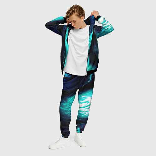 Мужской костюм Водяной Кроль / 3D-Черный – фото 3