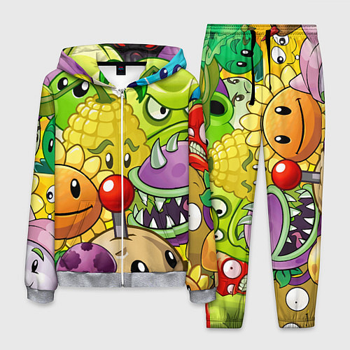 Мужской костюм Растения против зомби / 3D-Меланж – фото 1