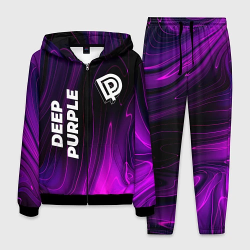 Мужской костюм Deep Purple violet plasma / 3D-Черный – фото 1