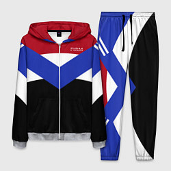 Костюм мужской FIRM как из 90х, цвет: 3D-меланж