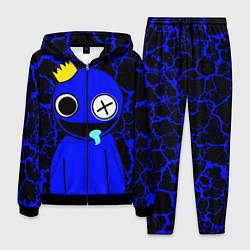 Костюм мужской Радужные друзья - персонаж Синий, цвет: 3D-черный