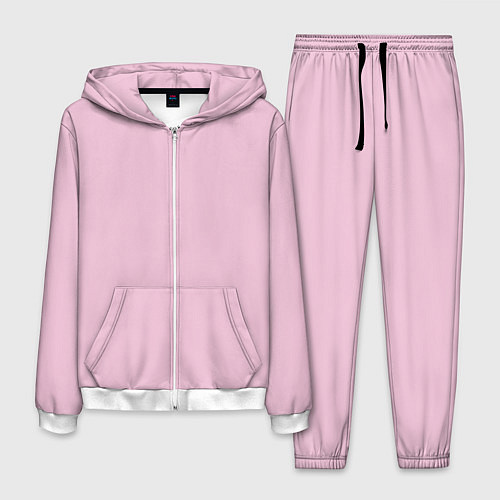 Мужской костюм Розовый радуга / 3D-Белый – фото 1