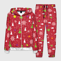 Мужской костюм Red new year
