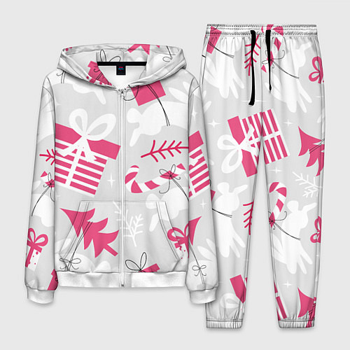 Мужской костюм Rabbit year / 3D-Белый – фото 1