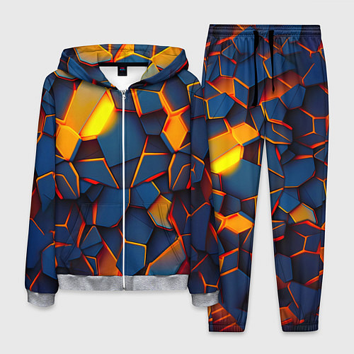 Мужской костюм Плитки со свечением / 3D-Меланж – фото 1