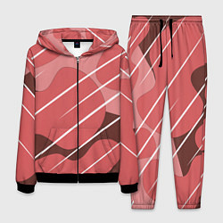 Костюм мужской Абстрактные фигуры, цвет: 3D-черный