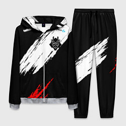 Костюм мужской G2 форма, цвет: 3D-меланж