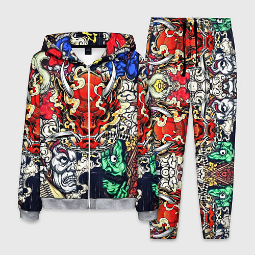 Мужской костюм Irazumi devil / 3D-Меланж – фото 1