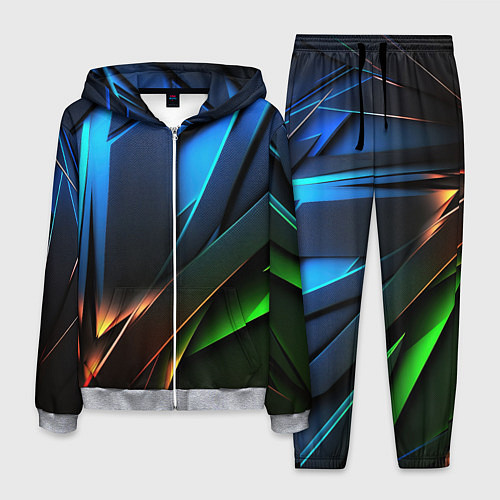 Мужской костюм Gamer background / 3D-Меланж – фото 1