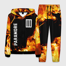 Костюм мужской Paramore и пылающий огонь, цвет: 3D-черный