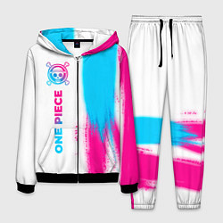 Костюм мужской One Piece neon gradient style: по-вертикали, цвет: 3D-черный