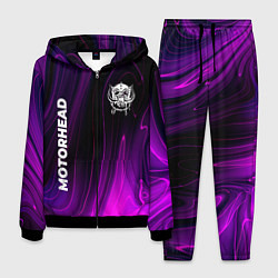 Мужской костюм Motorhead violet plasma