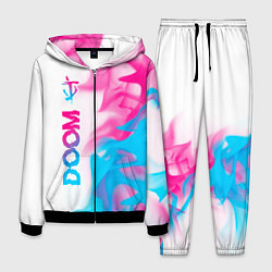 Костюм мужской Doom neon gradient style: по-вертикали, цвет: 3D-черный