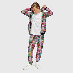 Костюм мужской Домики из сладостей, цвет: 3D-черный — фото 2