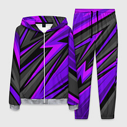 Мужской костюм Спорт униформа - пурпурный