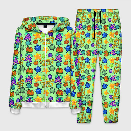 Мужской костюм Джунимо из Стардью / 3D-Белый – фото 1