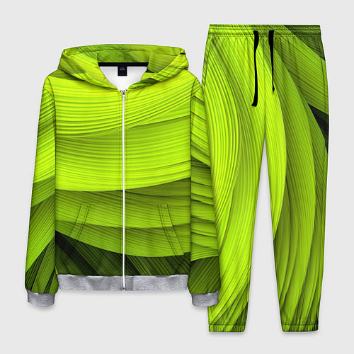 Мужской костюм Зеленый абстрактный фон / 3D-Меланж – фото 1