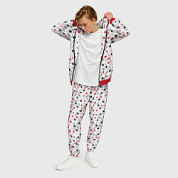 Костюм мужской Карточные тузы, цвет: 3D-красный — фото 2