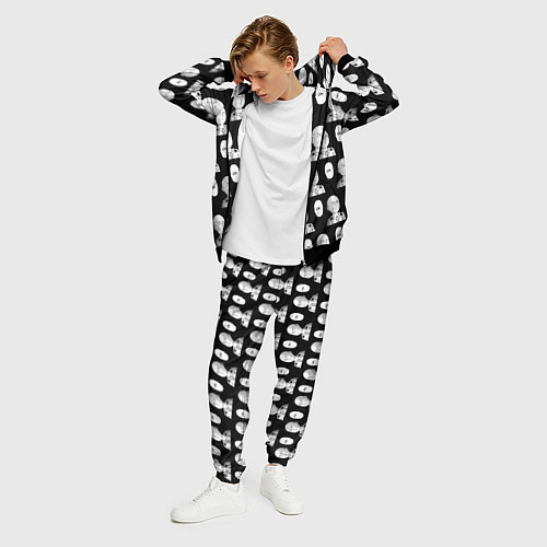 Мужской костюм Saitama - ok pattern / 3D-Черный – фото 3