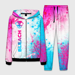 Мужской костюм Bleach neon gradient style: по-вертикали