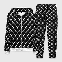 Мужской костюм BAP white pattern