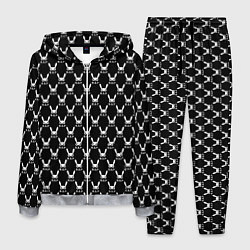 Мужской костюм BAP white pattern