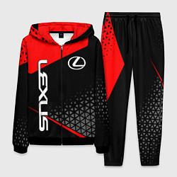 Костюм мужской Lexus - red sportwear, цвет: 3D-черный