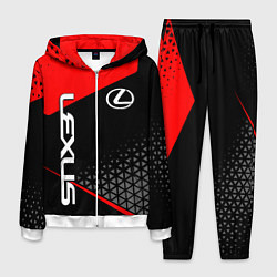 Костюм мужской Lexus - red sportwear, цвет: 3D-белый