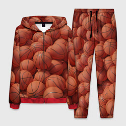 Мужской костюм Узор с баскетбольными мячами